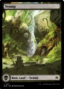 MTG Swamp (0271) Normal NM Bloomburrow Magic 271 - Image 1