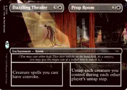 MTG Dazzling Theater // Prop Room (Borderless) Normal NM Duskmourn Magic - Image 1