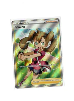 Shauna (Full Art) 263/264 Swsh08: Fusion Strike Holo, pokemon trainer supporter - Image 1