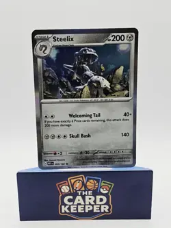 Steelix Holo Rare 093/132 Mega Evolutions Pokemon TCG Near Mint - Image 1