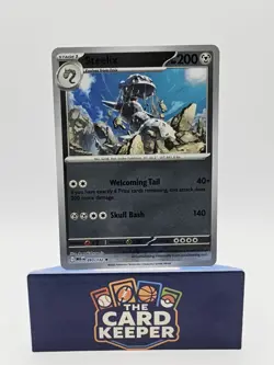 Steelix (Reverse Holo) 093/132 - Mega Evolution - Pokemon - Image 1