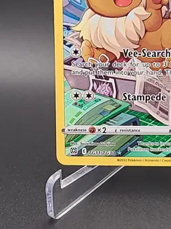 Pokemon Eevee TG11/TG30 Ultra Rare Brilliant Stars Trainer Gallery Pokemon TCG - Image 5