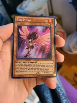 Yugioh Red Nova DRL3-EN017 1st Secret Rare - Image 1