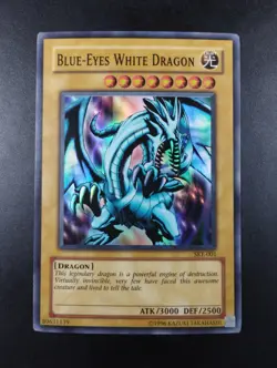 YUGIOH 2004 | BLUE-EYES WHITE DRAGON | SKE-001 | EXCELLENT - NM - Image 1
