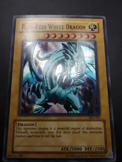 YUGIOH 2004 | BLUE-EYES WHITE DRAGON | SKE-001 | EXCELLENT - NM - Image 5
