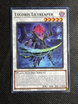 3x YuGiOh! - Lycoris Lilyreaper DOOD-EN087 Common 1st Edition Near Mint - Image 2
