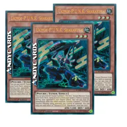 UKIYOE-P.U.N.K. SHARAKUSAI 3x • Ultra R Emblema • BLMM EN070 • 1Ed • Yugioh! - Image 1