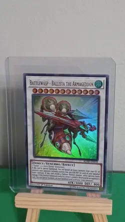 Yugioh Battlewasp - Ballista The Armageddon BLHR-EN039 Ultra Rare Hero's Revenge - Image 5