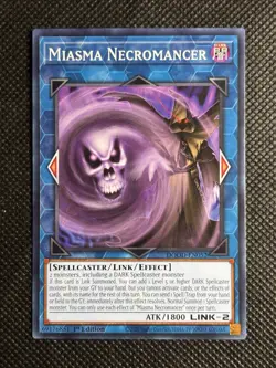 3x YuGiOh! - Miasma Necromancer DOOD-EN052 Common 1st Edition Near Mint - Image 2