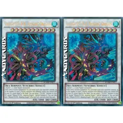 UKIYOE-P.U.N.K. AMAZING DRAGON 2x • Ultra R Emblema • BLMM EN077 • 1Ed • Yugioh! - Image 1