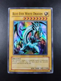 YUGIOH 2004 | BLUE-EYES WHITE DRAGON | SKE-001 | EXCELLENT | KAIBA EVOLUTUON - Image 1