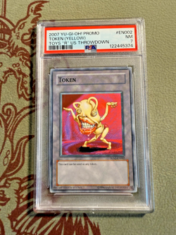Ojama Toys "R" Us Throwdown Token Card LOT! Ojama Black! RARE! Graded! NM! 7-8 - Image 2