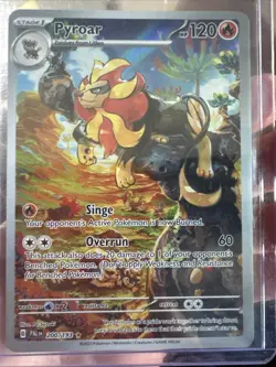 Pyroar 200/193 Paldea Evolved ILLUSTRATION RARE Holo Pokemon Card NM - Image 1