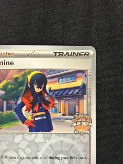 Carmine 145/167 Regional Championships STAFF Promo Pokemon Card - Image 3