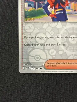 Carmine 145/167 Regional Championships STAFF Promo Pokemon Card - Image 5