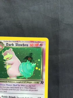 Pokemon Cards: Team Rocket 1st Edition Rare Holo: Dark Slowbro 12/82 - Image 4