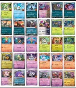 POKEMON TCG Trick or Trade Halloween 2024 Complete 30 Card Set W/ Holo Cards - Image 1