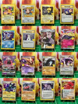 Lot Of 16 Celebrations Classic Collection Pokemon Cards - Image 1