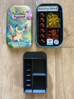 Pokemon Trading Card Game ("TCG") Damage Counters - 3D Print Inlet / Divider - Image 1