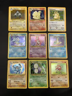 Holo Rare Vintage Pokemon Card Lot WOTC Era Only MP/HP - Image 1