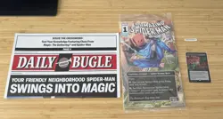 PAX West 2025 MTG Magic The Gathering Spider-Man Promo Comic & Sinister Six Card - Image 1