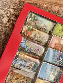 Pokemon TCG - Prismatic Evolutions 8 Mini-Tins w Promo Cards - Costco Exclusive - Image 2