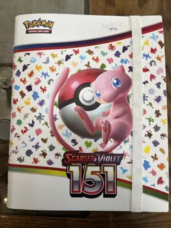 Pokemon Scarlet & Violet 151 Binder, With Pokemon Cards Collection - Image 1
