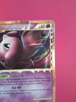 Pokemon Mew Prime TCG Card Triumphant Ultra Rare 97/102 HOLO. LP+ Beautiful - Image 2