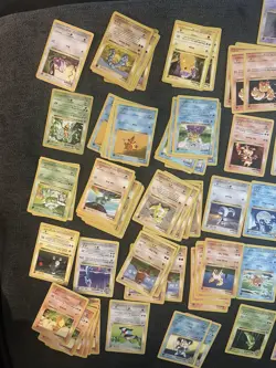 100+ Pokemon Bulk /102 Card Vintage Lot Rare Shadowless Squirtle Charmander ++ - Image 5