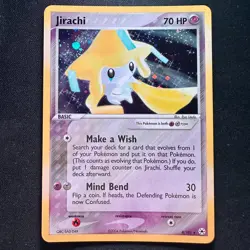 Jirachi 8/101 EX Hidden Legends Rare Holo Pokemon Card Mint - Image 1