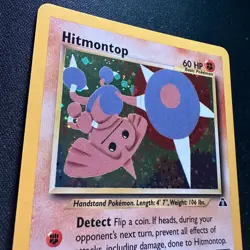 Hitmontop 3/75 Neo Discovery Rare Holo Pokemon Card Mint - Image 2