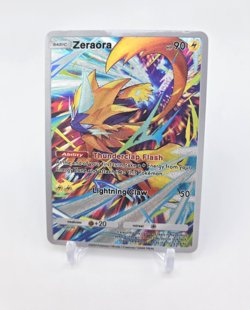 Custom Holo Zeraora Card Zeraora Trading Card READ DESCRIPTION BELOW - Image 1