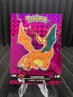 Charizard #6 - Prizm Holo Box Hit - Crystal Dark Black - Pokemon Card - Image 1
