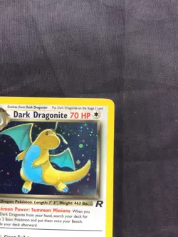 Pokemon Cards: Team Rocket 1st Edition Rare Holo: Dark Dragonite 5/82 - Image 4