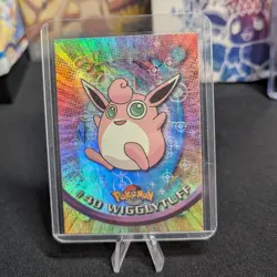 Pokemon Card - 2000 Topps Chrome Series 1 Wigglytuff #40 Holo Foil LP - Image 1