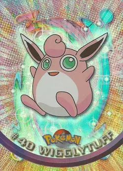 Pokemon Card - 2000 Topps Chrome Series 1 Wigglytuff #40 Holo Foil LP - Image 3