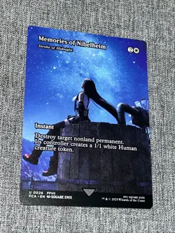 Memories of Nibelheim - Stroke of Midnight U 0026 Regular - Final Fantasy MTG NM - Image 1