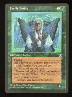 1x MTG Faerie Noble - Homelands (HML) - Magic the Gathering - Image 1