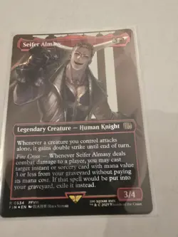 Seifer Almasy (Borderless) (Surge Foil) Final Fantasy Foil NM MTG Englisch - Image 1