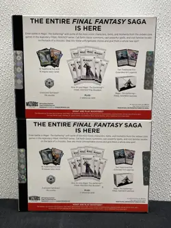 Magic the Gathering MTG Universes Beyond: Final Fantasy - Bundle Box Lot of 2 - Image 2