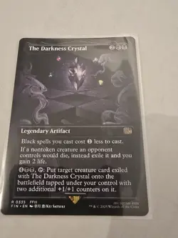 The Darkness Crystal Final Fantasy Normal NM English MTG - Image 1