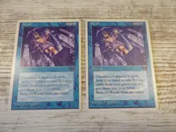 2x Recall - NM/EX - Chronicles - English - CLASSIC VINTAGE OOP MTG Draw Discard - Image 1