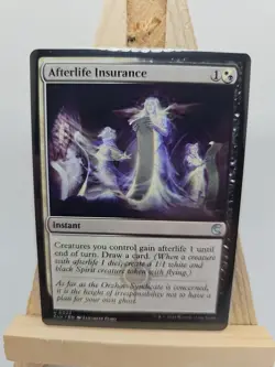 MTG Afterlife Insurance Clu 0023 Near Mint Condition Magic The Gathering - Image 1