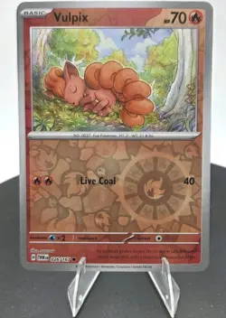 Vulpix 026/167 Sv06: Twilight Masquerade Reverse Holo NM FREE SHIPPING POKEMON - Image 2