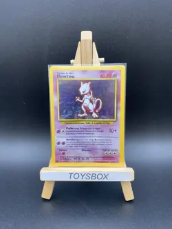 Carte Pokemon Mewtwo Holo 10/102 / Bloc Wizard Set De Base Ed2 / TBE FR - Image 1