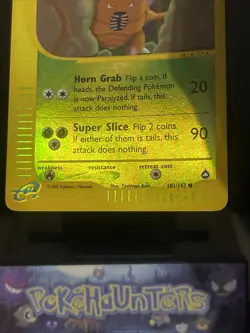 Pokemon Card Pinsir 101/147 Reverse Holo Aquapolis Set WOTC Played - Image 3