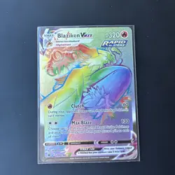 Blaziken VMAX Rainbow Secret Rare - 200/198 Chilling Reign - Pokemon TCG NM - Image 1