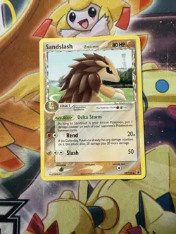 Pokemon TCG EX Delta Species Non Holo Sandslash 27/113 NM - Image 1