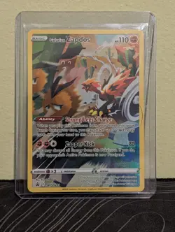 Pokemon TCG Galarian Zapdos V SWSH283 Sword & Shield Black Star Promo Holo NM - Image 3