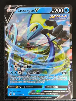 Carte Pokemon Lezargus V 078/264 EB08:Poing de Fusion Epee Bouclier - Image 2